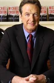 Michael Crichton is on a soapbox.