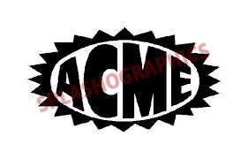 Acme Skate Logo Decal