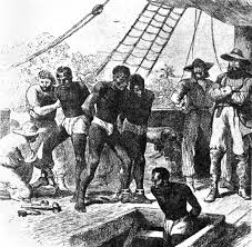 The slaves were mistreated