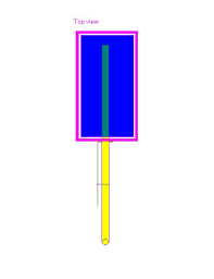      a 15mm thick plastic  tube    inner      