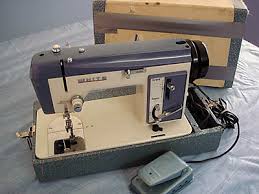 White sewing machine