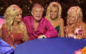 and Hugh Hefner getting - via Daymix