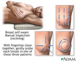 Breast lump self exam - via Daymix