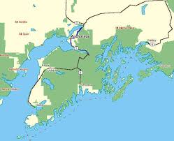 Kenai  Peninsula   Map