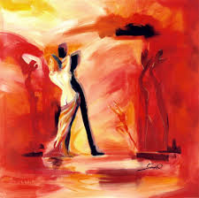 Romance in Red II Print by - via Daymix