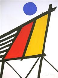   Alexander Calder   Blue Sun