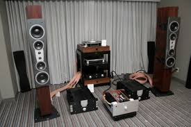 with Dynaudio speakers and