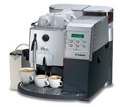 The Saeco coffee machine