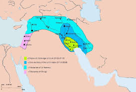 Map of  Ur   III Empire