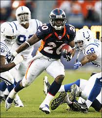 Mike Bell ran for 677 yards