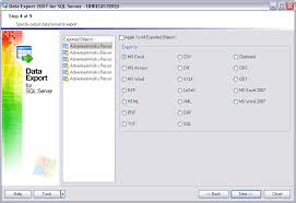 EMS Data Export for SQL Server - via Daymix