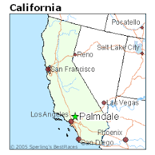 Map Of Palmdale - via Daymix