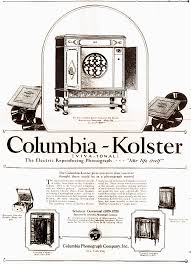 Columbia Phonograph Company Ad - via Daymix