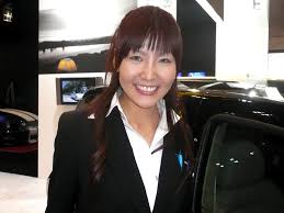 北川香織さんは、オートサロン