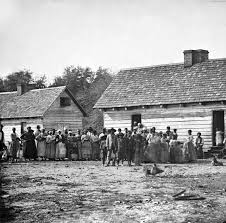 large slave cabin.