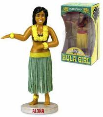 Hula Girl Bobble Head Doll