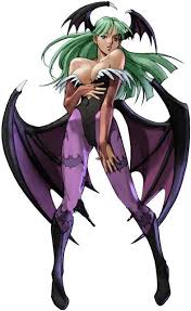 Morrigan from Darkstalkers.