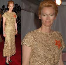 Image <b>Tilda Swinton</b> In Prada At the Met <b>...</b> Picture