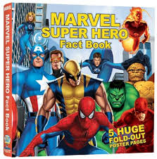 Marvel Super Hero Fact Book - via Daymix