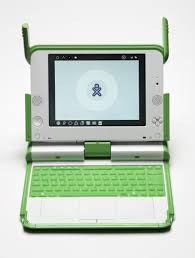 Picture of the Green OLPC XO - via Daymix