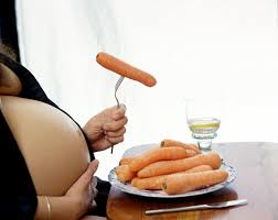  People pregnant woman  food   and    
