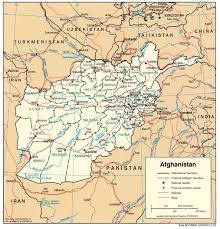 Map of: Afghanistan (Islamic - via Daymix