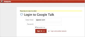 Viddyho Tinyurl Link on GTalk - via Daymix