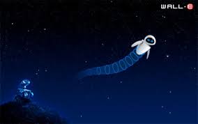 Wall-E Cartoon Style Wallpaper - via Daymix