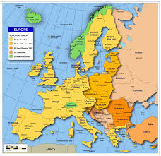 Countries of the European - via Daymix