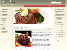 Food Blog wordpress theme is - via Daymix
