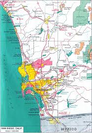 Game board/map of San Diego - via Daymix
