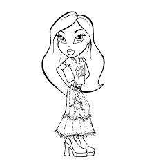 Bratz coloring