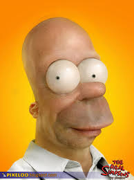 Homer Simpson Image Real Life Versions of Homer Simpson and Mario by Pixeloo Picture 6