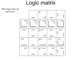Logic Matrix logic game - via Daymix
