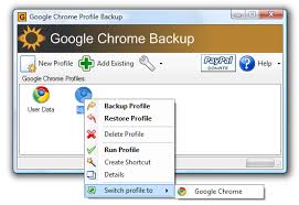 Google Chrome Backup - via Daymix