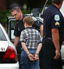 A 13-year-old boy was arrested