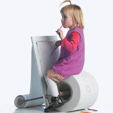 Childrens  Paper   Chair    