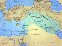 A Map of the x26quot  Fertile Crescent   x26quot 