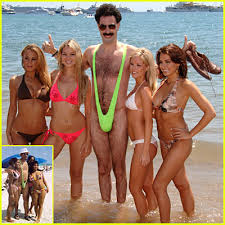 Borat bikini picture, - via Daymix