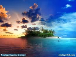 Tropical Island Escape - via Daymix