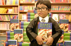 boy and book