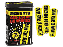 Crime Scene Bandages - via Daymix