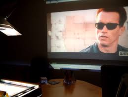 projector screen.)