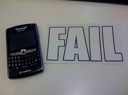 Blackberry + Fail Sticker - via Daymix