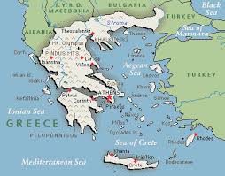 Map of Greece