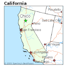 Map Of Chico
