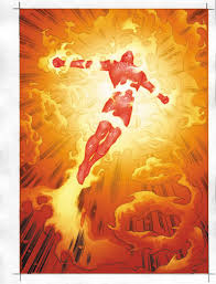 (“Human Torch, Sparky” by - via Daymix