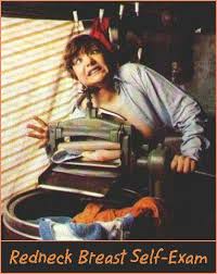 Redneck Breast Exam - via Daymix