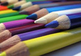 Graphic Design colored pencils