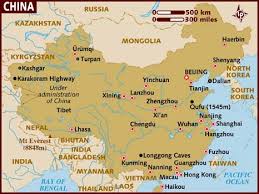 Map of China - via Daymix
